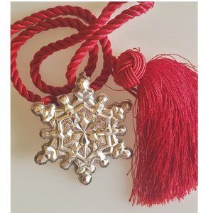 Vintage 1971 Gorham Sterling Silver Snowflake